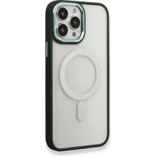 Mentra Online Apple Iphone 14 Pro Kılıf Room Magneticsafe Silikon - Köknar Yeşili