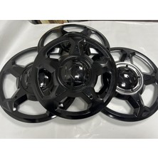 Karsan J10 Siyah Piano Black Renk Jant Kapağı Takımı