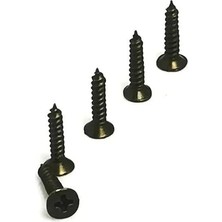Mentra Online Klips, Menteşe, Ayak, Ağaç, Sunta Vidası 3X13 mm - Siyah 100 Adet