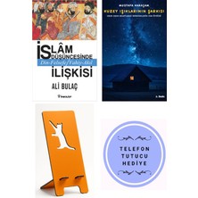 İnkılap Kitabevi Islam Düşüncesinde Din Felsefe Vahiy-Akıl Ilişkisi - Ali Bulaç + Kuzey Işıklarının Şarkısı + Telefon Tutucu