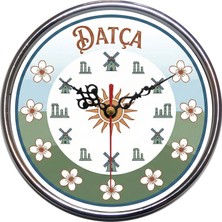 Bsb Datça Temalı Duvar Saati 16CM B1016