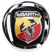 Koto Abarth Logo Bravo Ön Panjur Arması Krom Çerçeveli 100MM Orjinal