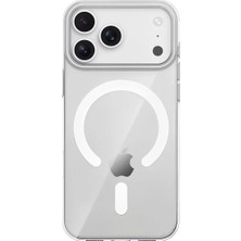 Mentra Online Joko Apple Iphone 17 Pro Pc Blank Magsafe Kapak - Şeffaf