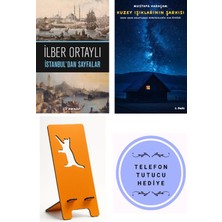 İnkılap Kitabevi Istanbul'dan Sayfalar - Ilber Ortaylı + Kuzey Işıklarının Şarkısı + Telefon Tutucu
