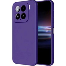 Mentra Online Xiaomi Mi 15 Pro Kılıf Nano Içi Kadife Silikon - Mor