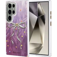 Mentra Online Samsung Galaxy S24 Ultra Kılıf Blade Aynalı Desenli Kapak - Desen 1