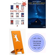 Kapı Yayınları Kaygı Çağı-Salgın Zamanında Ruh Sağlığı - Kemal Sayar + Kuzey Işıklarının Şarkısı + Telefon Tutucu