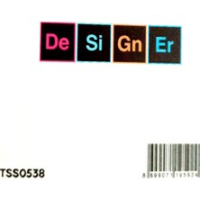 Ekstrafix The Sticker Story Periyodik Tablo TSS0538 Kişileştirme Stickerı - 2 Adet