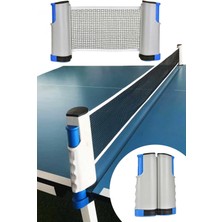 Empressco Portatif 150 cm Masa Tenisi File Seti, 2 Raket ve 3 Top ile Eğlenceye Davet
