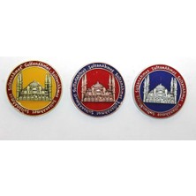 Store Yöresel Sultanahmet Magnet 7,5 cm Istanbul Temalı Dekoratif Buzdolabı Süsü