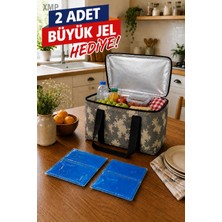 XMP 40 Lt Termal Soğutucu Çanta | Yalıtımlı Piknik, Kamp, Plaj ve Günlük Kullanım Termos Çantası