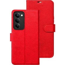 Mentra Online Xiaomi Redmi 15 5g Trend S Plus Kapaklı Kılıf - Kırmızı