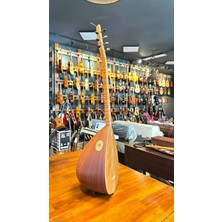 Pena Müzik Kısa Sap Yarı Profesyonel Maun Bağlama 40 Tekne Jak Girişli