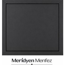 Meridyen Menfez Alüminyum Müdahale Kapağı Bas-Aç