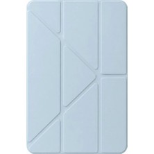 Mentra Online Apple iPad 2025 10.9 10.nesil (A16) Mera Kalemlikli Tablet Kılıfı - Açık Mavi