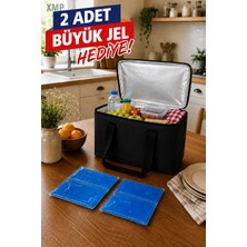 XMP 40 Lt Termal Soğutucu Çanta | Yalıtımlı Piknik, Kamp, Plaj ve Günlük Kullanım Termos Çantası