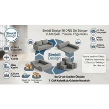 Simidil Design 18 Dns Yumuşak Sünger - 7 cm Kalınlık Yüksek Yoğunluklu 19 Ölçü Seçenekli - Döşemelik Sedir, Minder, Yatak ve Evcil Hayvan Süngerleri