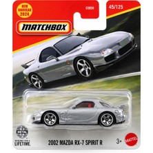 Matchbox 2002 Mazda Rx-7 Spirit R 1:64 Die-Cast Metal Model Araba Mattel 45/125