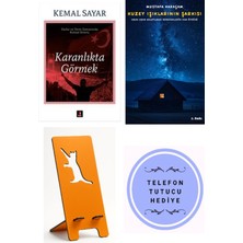 Kapı Yayınları Karanlıkta Görmek - Kemal Sayar + Kuzey Işıklarının Şarkısı + Telefon Tutucu