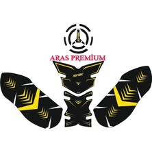 Aras Reklam ve Moto Aksesuar Rks Srk 450 Ra 2025 Uyumlu Tank Pad Seti