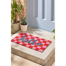 Chalevienne Hello Doğal Hindistan Cevizi Lifli (Coir) Kapı Önü Paspası 45X75 cm