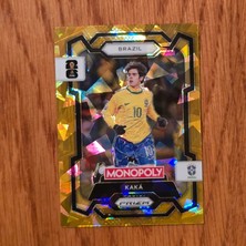 Panini Monopoly Prizm Kaka Gold Cracked Ice Oyun Kartı No.19