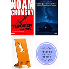 İnkılap Kitabevi Terörizm Kültürü - Noam Chomsky + Kuzey Işıklarının Şarkısı + Telefon Tutucu
