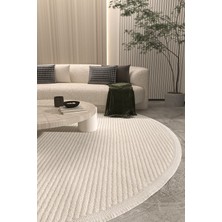 Empressco Yumuşak Doku Krem Halı, Salon, Mutfak ve Koridor Için Şık Tasarım