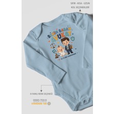 Morivo Kids Benim Babam Avukat Uzun Kollu Bebek Body %100 Pamuk