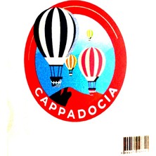 Ekstrafix The Sticker Story Kapadokya TSS0794 Kişileştirme Stickerı - 2 Adet