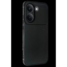 Toptan Bulurum Poco X8 Pro Auto Focus Karbon Kapak - Siyah