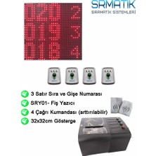 Srmatik Kablosuz Noter Sıramatik Sistemi Set1