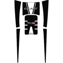 Aras Reklam ve Moto Aksesuar Rks Grace 202 160 cc 2022 Uyumlu Tank Pad Set
