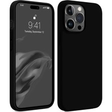 Zemira Home Newface Apple iPhone 15 Pro Max Kılıf First Silikon - Siyah
