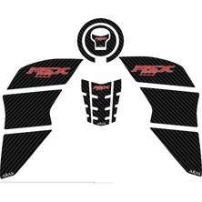 Aras Reklam ve Moto Aksesuar Honda Msx 2014-2022 Uyumlu Tank Pad Seti