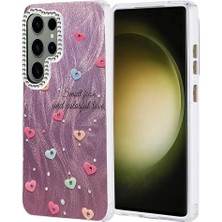 Mentra Online Samsung Galaxy S25 Ultra Kılıf Blade Aynalı Desenli Kapak - Desen 8