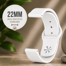 TechTrove Amazfit Pace Uyumlu 22MM Ayarlanabilir Spor Silikon Kordon