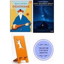 Kapı Yayınları Oğuzname - Necati Gültepe + Kuzey Işıklarının Şarkısı + Telefon Tutucu