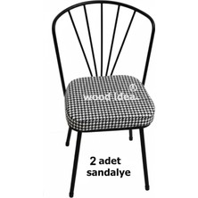Wood İdea 1.sınıf Yemek Odası Salon Cafe Mutfak Sandalyesi  Beyaz Adet