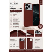 Dyzstar Apple Iphone 17 Pro First Silikon - Bordo