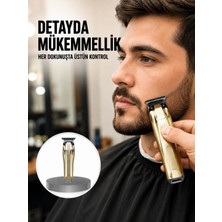 Epilons USB Şarjlı Saç Sakal Kesme Makinesi Hassas Detay Kesim Için Yeni Nesil