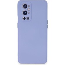 Mentra Online Oneplus 9 Pro Kılıf Nano Içi Kadife Silikon Darbeye Dayanıklı Tam Uyumlu - Lila