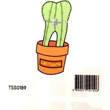 Ekstrafix The Sticker Story Kaktüs TSS0189 Kişileştirme Stickerı - 2 Adet