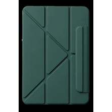 Mentra Online iPad 10 Nesil Standlı Kılıf Koyu Yeşil