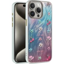 Mentra Online Apple Iphone 14 Pro Kılıf Blade Aynalı Desenli Kapak - Desen 4