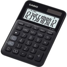 Casio MS-20UC-BK Renkli Masa Tipi Hesap Makinesi 12 Hane