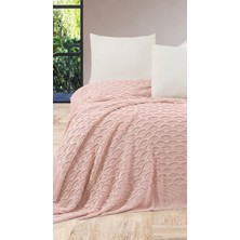 Doux Home Collection Doux Home Dilara Desen Triko Yatak Örtüsü 220 x 240