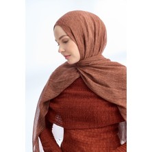Armanda Organic Touch Viskoz Şal- 3601-1170 Tütün