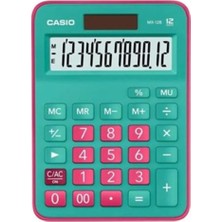 Casio MX-12B-GNRD Masa Üstü Hesap Makimesi 12 Hane Yeşil