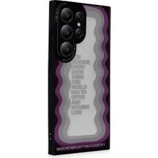 Mentra Online Samsung Galaxy S24 Ultra Kılıf Mirror Desenli Kapak - Mirror - 5